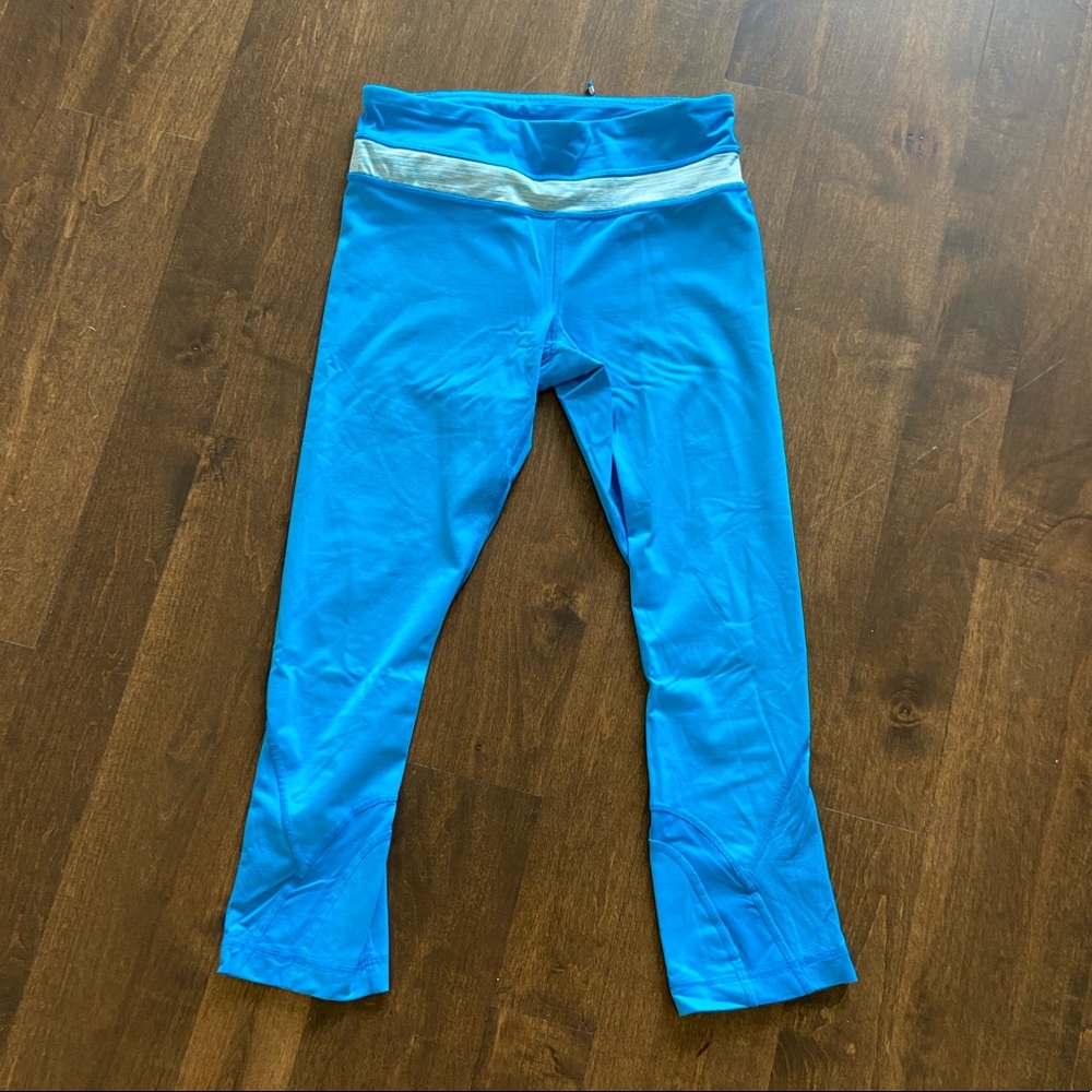 Lululemon Sport Blue Leggings 21”